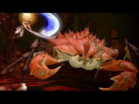 Prince of Persia: The Lost Crown - Giant Crab Boss Fight #8 (4K)