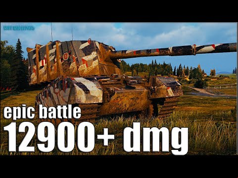 ЖЕСТКИЙ БОЙ на БАБАХЕ FV4005 Stage II 🌟 герой Альянса ЛБЗ-15 World of Tanks