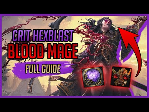PoE 2 - Crit Hexblast Blood Mage - Full Build Guide