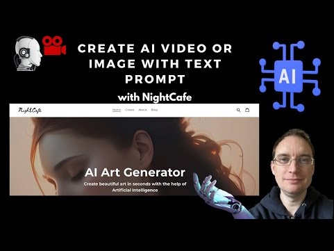 Create AI Video or Images with NightCafe