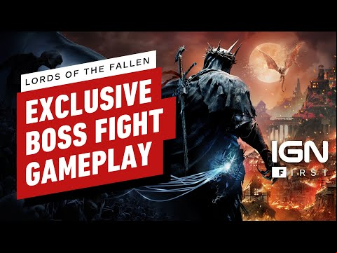 Lords of the Fallen: Tancred and Reinhold Boss Fight Gameplay | IGN First
