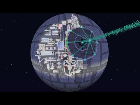 Minecraft: How to make a working Death Star