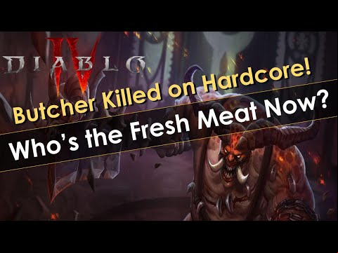 We Killed The Butcher on Hardcore! Diablo 4 Beta