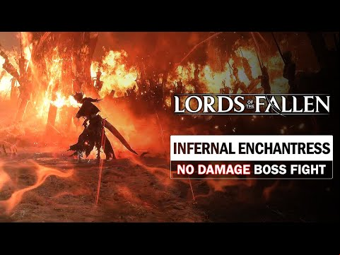 Infernal Enchantress Boss Fight (No Damage) [Lords of the Fallen]