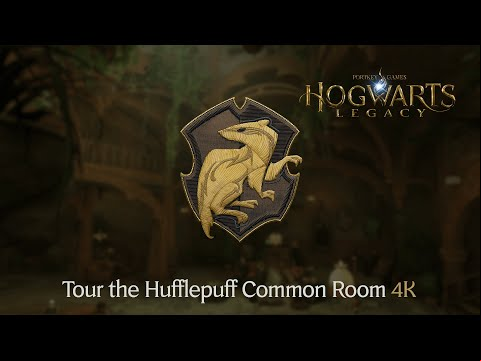 Hogwarts Legacy - Tour the Hufflepuff Common Room [4K]
