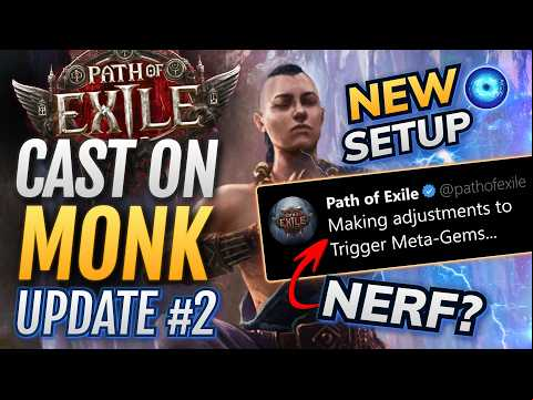[PoE 2] CoS Comet MONK UPDATE - NEW TECH for Invoker Build in Path of Exile 2