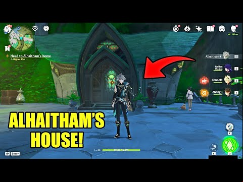 Alhaitham / Kaveh House Tour! Exploring the Interiors | Genshin Impact